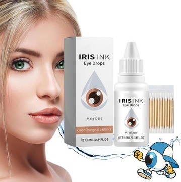 Капли для глаз, меняющие цвет, капли для глаз IrisInk, капли для глаз Irisink, меняющие цвет глаз