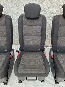 SHARAN 7N ALHAMBRA ЗАДНЕЕ СИДЕНИЕ ISOFIX ВТОРОЙ РЯД