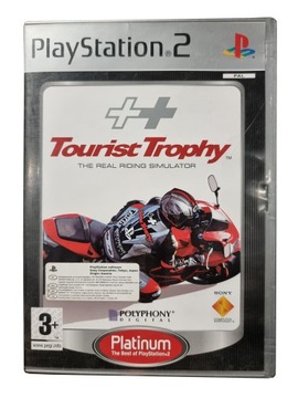 TOURIST TROPHY REAL DRIVING SIMULATOR PS2 POLSKA OKŁADKA STAN BDB+