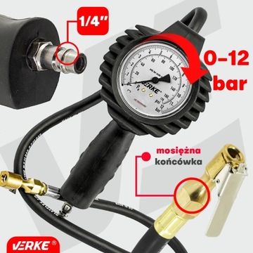 ПНЕВМАТИЧЕСКИЙ ПИСТОЛЕТ ДЛЯ НАКАЧАНИЯ ШИН С МАНОМЕТРОМ КОМПРЕССОРА