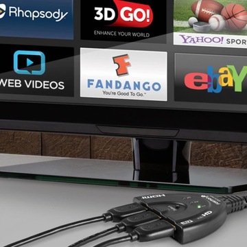 3X HDMI Splitter 1080p переключатель