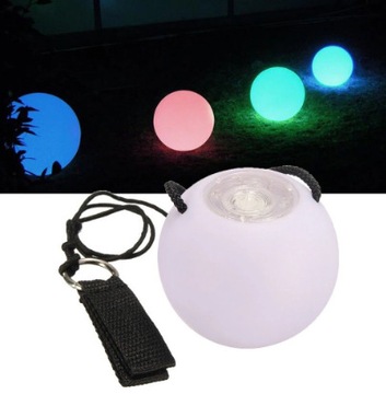 Разноцветный светящийся шар POI LED шар 2-я ступень