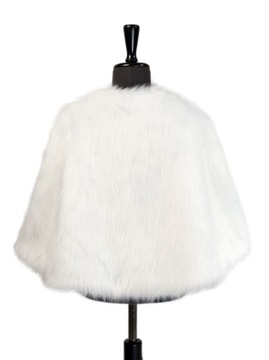 Накидка для причастия белая лиса 152