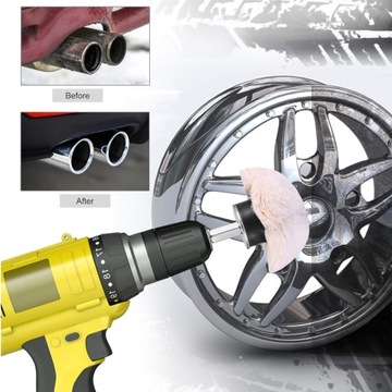 ПОЛИРОВАЛЬНЫЙ ДИСК ДЛЯ ПОЛИРОВАЛЬНОЙ НАСАДКИ ДЛЯ МЕТАЛЛА, ДЕРЕВА