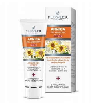 FLOSLEK ARNICA żel arnikowy FORTE na naczynka 50ml
