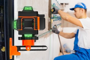 POZIOMICA LASEROWA 360° LASER KRZYŻOWY 4D 16 linie