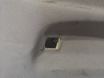 ОТДЕЛКА ПОТОЛКА ЛЮК НА КРЫШЕ BMW F30 СЕРЫЙ