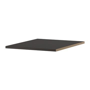 IKEA KOMPLEMENT półka do szafy PAX 50x58 cm, czarnobrąz
