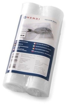 Moletowane worki do pakowania 150x400 mm - 100 szt
