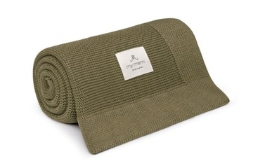 MY MEMI KOCYK BAMBUSOWY CLASSIC KHAKI 80X100