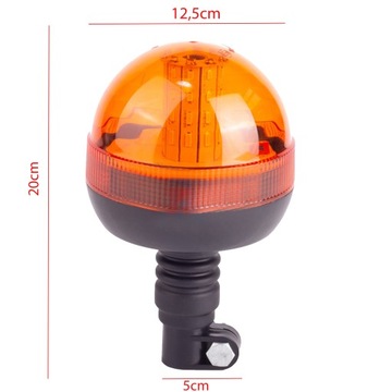 СИГНАЛЬНАЯ ЛАМПА ПЕТУХ СВЕТОДИОДНАЯ 12В 24В МИГАЮЩАЯ БОЛЬШАЯ