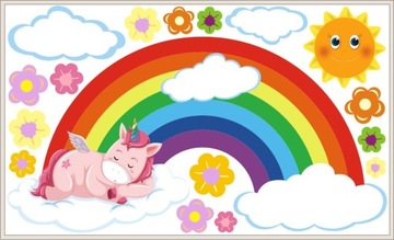 Naklejka na ścianę UNICORN Jednorożec XXXXXL !!