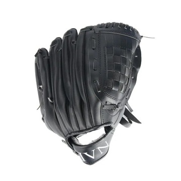 Training Baseball Glove Black Blue Outdoor Sports Softball Practice Equipme