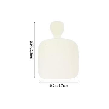 Искусственные французские ногти на ногах, полная подделка