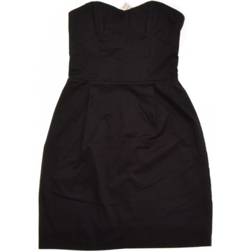 H&M sukienka damska Czarna Dopasowana XXS 32 nowa