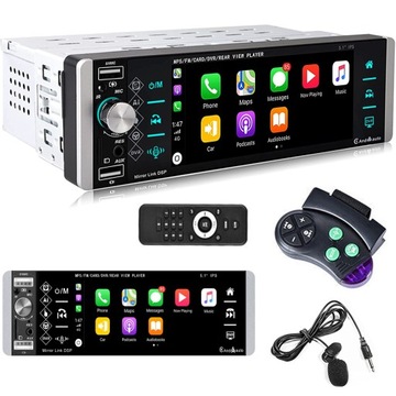 АВТОМОБИЛЬНЫЙ РАДИО 1DIN ЭКРАН 5.1 BLUETOOTH MP5 USB