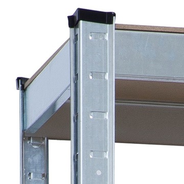 REGAŁ METALOWY MAGAZYNOWY 5 PÓŁEK 180x90x40 875 kg