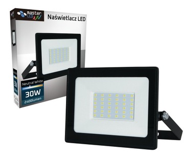 HALOGEN Naświetlacz LAMPA LED 30W IP65 Reflektor