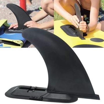 ПЛАВНИК, ЦЕНТРАЛЬНЫЙ ПЛАВНИК, ДОСКА ДЛЯ СЕРФФИНГА, ЧЕРНЫЙ