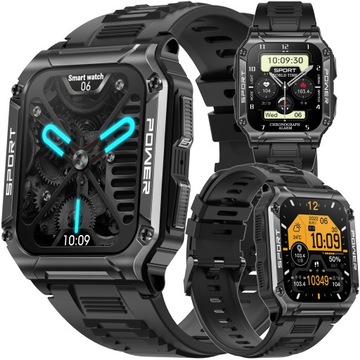 SMARTWATCH ZEGAREK ROZMOWY KARDIOWATCH WODOODPORNY