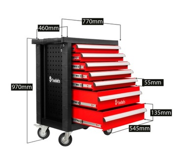 Шкаф для инструментов REDATS Tool Trolley с 7 ящиками