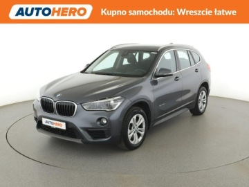 BMW X1 F48 Crossover sDrive18d 150KM 2017 BMW X1 2.0D Automat Advantage Navi Tempomat Grzane