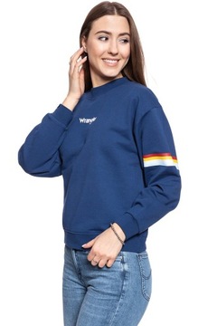 WRANGLER 80´S RETRO DAMSKA BLUZA KLASYCZNA LOGO S