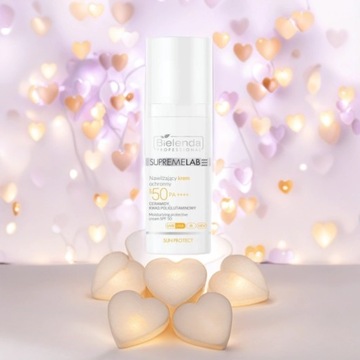 BIELENDA УВЛАЖНЯЮЩИЙ СОЛНЦЕЗАЩИТНЫЙ КРЕМ SPF50+ PA+++ UVA UVB IR HEV