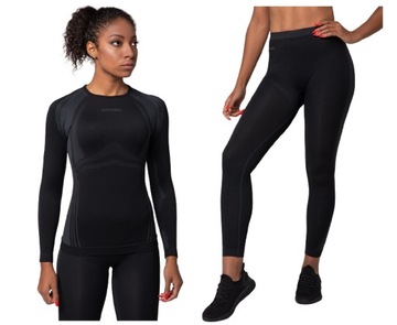 SPAIO BIELIZNA DAMSKA POWERFUL BLACK/GREY XL