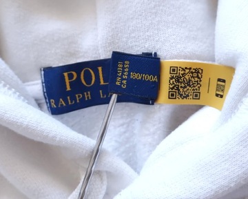 POLO RALPH LAUREN FLEECE PULLOVER HOODIE Męska Bluza z Kapturem L