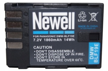 АККУМУЛЯТОР NEWELL АККУМУЛЯТОР ДЛЯ DMW-BLF19E Lumix DMC-GH4 DMC-GH5 DMC-G9