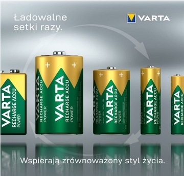 Аккумуляторные батареи VARTA R6 AA 2100мАч 8 шт.