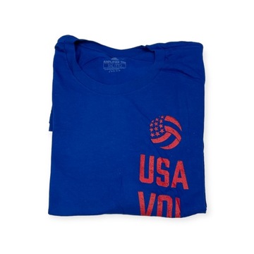 Мужская синяя футболка ADIDAS USA VOLLEYBALL 3XL