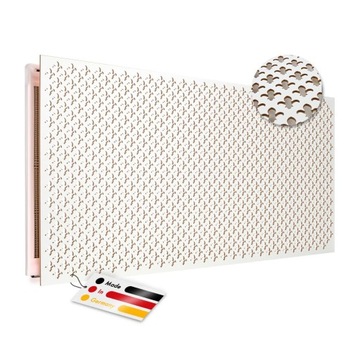 PARIS Perforowana Płyta 122 x 61 cm do Osłon Kaloryferów do kaloryfera MDF