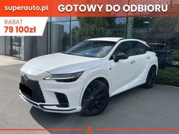 Lexus RX V 2025 Od ręki - 350h F Sport Design 2.5 Hybrid 250KM | Podgrzewane fotele!