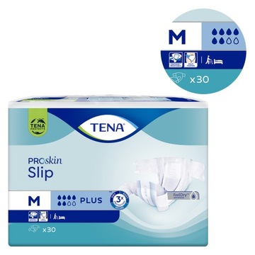 Pieluchomajtki TENA Slip ProSkin Plus Medium 30szt