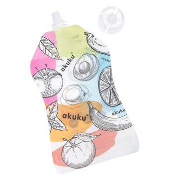 МНОГОРАЗОВЫЕ ПАКЕТЫ AKUKU FOOD TUBE MUS x5
