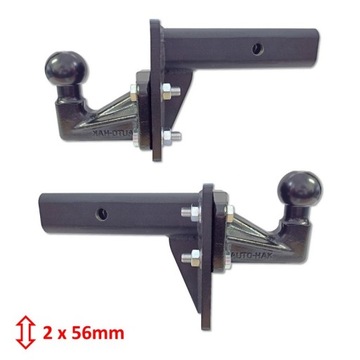 Adapter Haka Hol. Regulacja Wysokości USA 50x50mm do Dodge Ram 1500 2018-