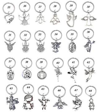 Спасибо гостям брелок АНГЕЛ СВЯТОЕ КРЕЩЕНИЕ СУВЕНИР ПОДАРОК