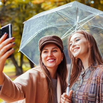 WEISNER ОРИГИНАЛЬНЫЙ СВАДЕБНЫЙ ЗОНТ ПРОЗРАЧНЫЙ ПРОЗРАЧНЫЙ ЗОНТ