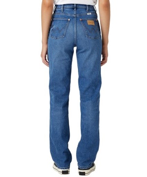 Jeansy Wrangler Mom Straight W27MYLZ71 W 26 / L 32