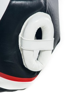 Кожаный шлем для бокса, тренировок и турниров - М