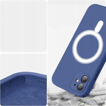 СИЛИКОНОВЫЙ ЧЕХОЛ MAGSAFE С ЗАЩИТОЙ КАМЕРЫ ДЛЯ IPHONE 11 ЦВЕТОВ + СТЕКЛО