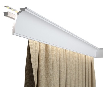 Osłona, zabudowa karnisza 9,2cm MD111 pod LED