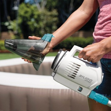 Беспроводной беспроводной ручной пылесос для бассейна Intex для чистой воды