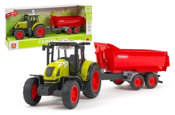 Traktor z akcesoriami światło dźwięk dla dzieci