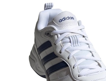 Buty męskie sportowe białe skórzane adidas STRUTTER EG2654 46