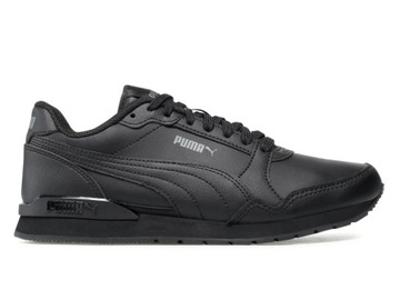 BUTY męskie PUMA ST RUNNER 384855-11 czarne skórzane sportowe 42