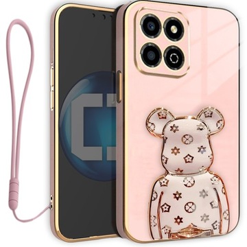 Etui OXYGEN Case Pokrowiec do Honor X6A + uchwyt BeaR + Smycz