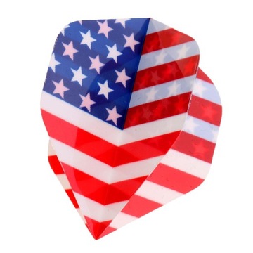 20pcs Professional PET Flights s Tail Indoor Flag Design America